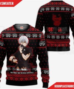 Ken Kaneki Ugly Christmas Sweater Tokyo Ghoul Xmas Gift Idea