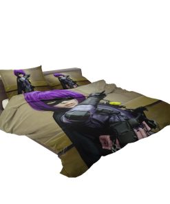 Kick-Ass Movie Chloe Grace Moretz Hit-Girl Thriller Bedding Set