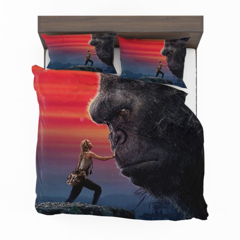 Kong Skull Island Brie Larson Duvet cover and Pillow Case