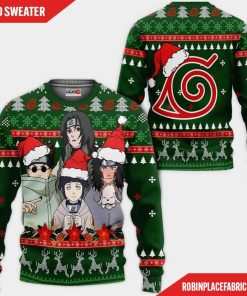 Konoha Team 8 Ugly Christmas Sweater Custom Naruto Anime Xmas Gifts