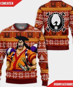 Kozuki Oden Ugly Christmas Sweater Custom One Piece Anime Xmas Gifts