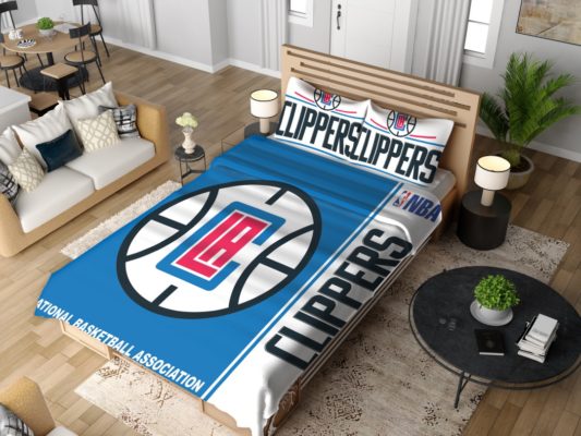 LA Clippers NBA Basketball Bedding Set
