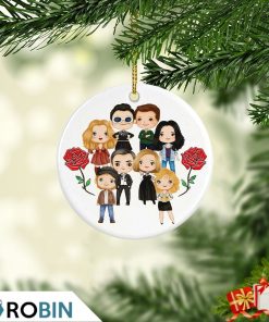 La La La Merry Christmas Moira David Alexis Johnny Rose Ornament