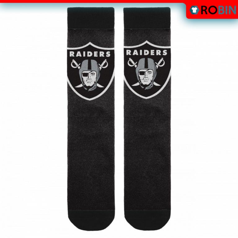 Las Vegas Raiders Football Primetime Socks