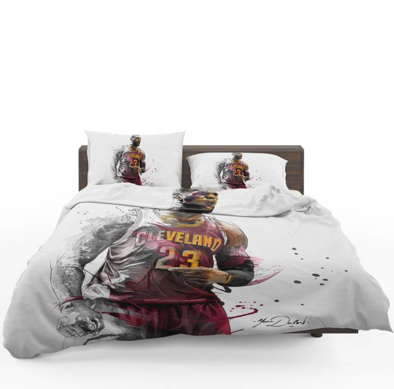Lebron James Basketball Nba Bedding Set