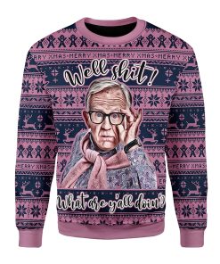 Leslie Jordan Well Shit What Are Yall Doing Ugly Christmas Sweater