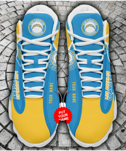 Los Angeles Chargers Air Jordan 13 Shoes Personalized