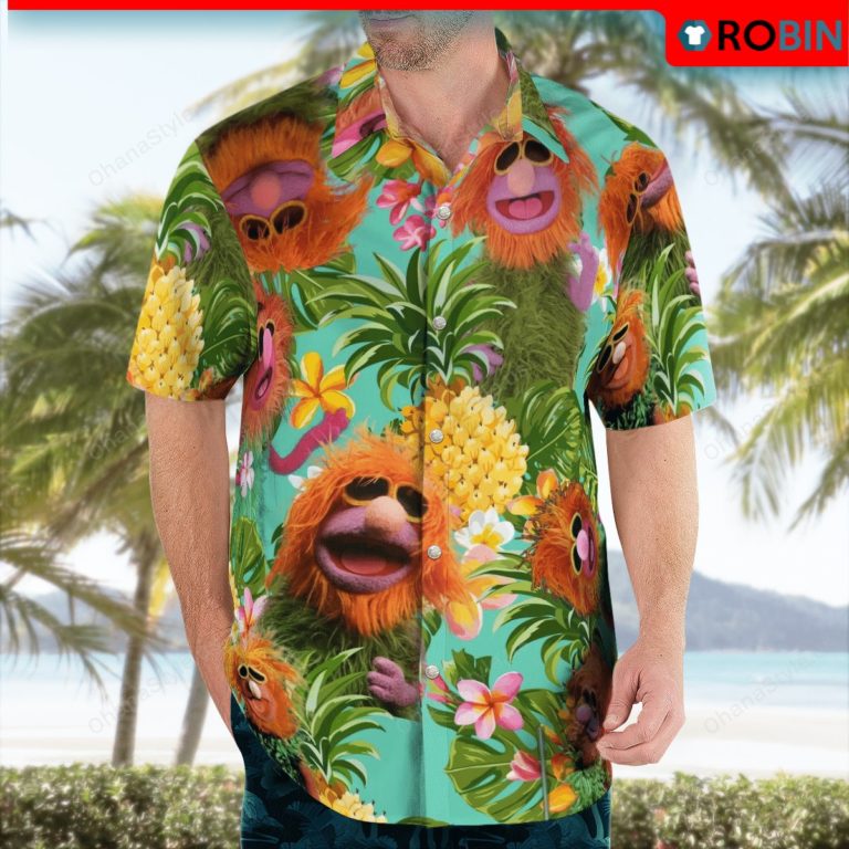 Mahna Mahna Aloha Shirt, Casual Button Down Shirt