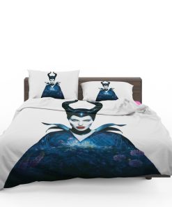 Maleficent Movie Angelina Jolie Horns Fairy Tale Bedding Set