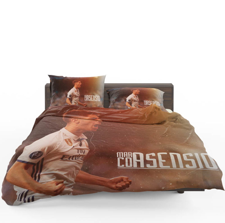 Marco Asensio Read Madrid Spain Footballer Bedding Set