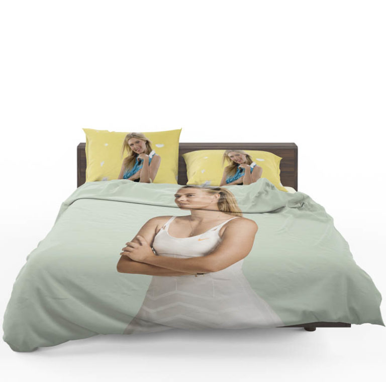 Maria Sharapova Russian Tennis Player Duvet cover and Pillow Case