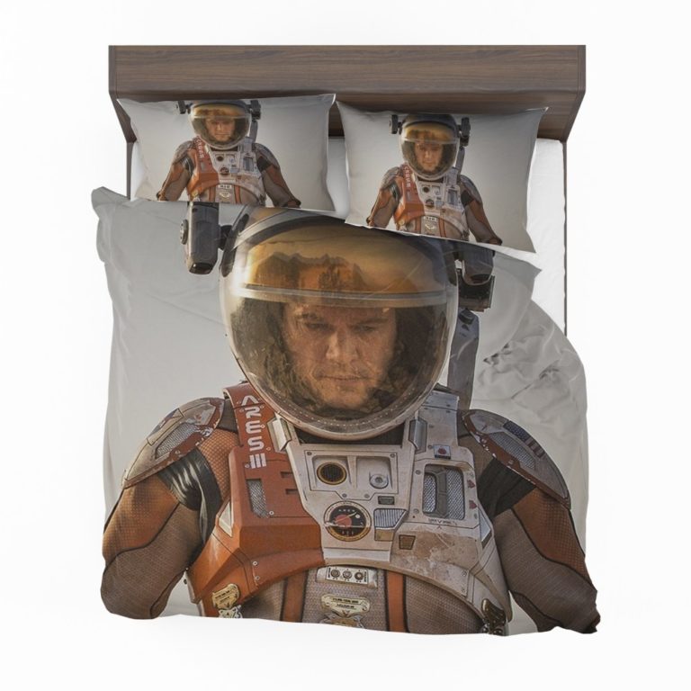 Mark Watney Matt Damon in The Martian Movie Bedding Set