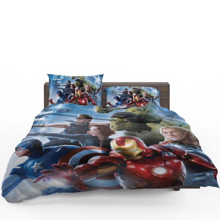 Marvel Avengers 2 Movie Super Heroes Bed In Bag