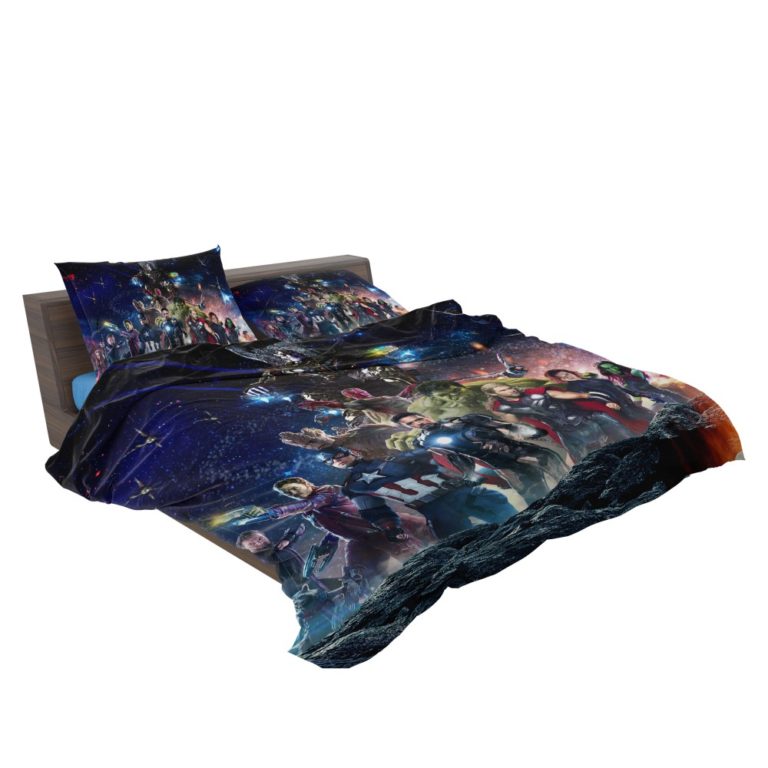 Marvel Avengers Infinity War Super Heroes Bedding Set (Duvet cover and Pillow Case)