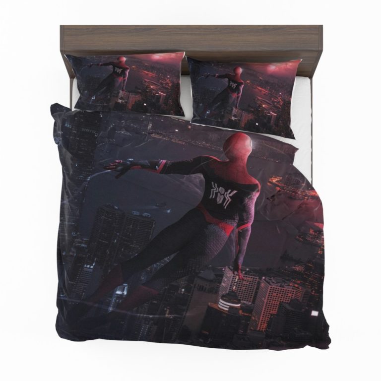 Marvel Comics Spider-Man Far From Home Peter Parker Bedding Set (Duvet cover and Pillow Case)