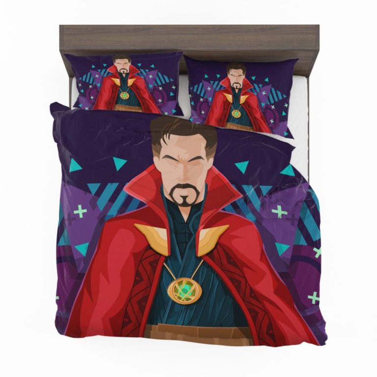 Marvel Super Hero Doctor Strange Movie Bedding Set (Duvet cover and Pillow Case)