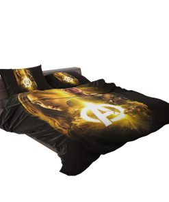 Marvel Vision War Machine Falcon Scarlet Witch Infinity War Bed in Bag