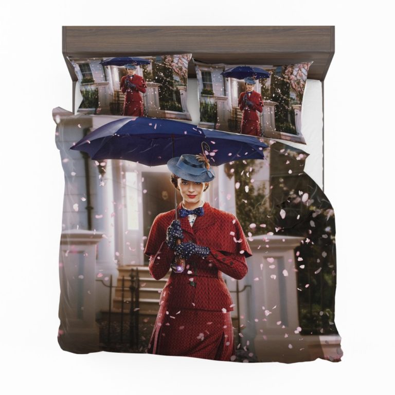 Mary Poppins Returns Movie Emily Blunt Bedding Set