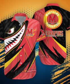 Maryland Terrapins NCAA Hawaiian Shirt Shark Summer Hawaiian Style Maryland Terrapins NCAA Hawaiian Shirt Shark Summer Hawaiian Style