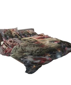 MCU Avengers Endgame Movie Hulk Duvet cover and Pillow Case