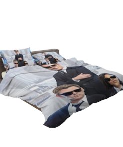 Men in Black International Movie Chris Hemsworth Liam Neeson Tessa Thompson Duvet cover and Pillow Case