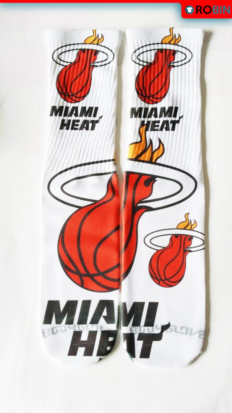 Miami Heat socks