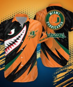 Miami Hurricanes Shirt Hawaii Shirt Shark Summer Hawaii Style Miami Hurricanes Shirt Hawaii Shirt Shark Summer Hawaii Style