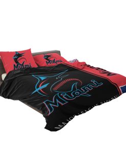 Miami Marlins MLB Baseball National League Bedding Set