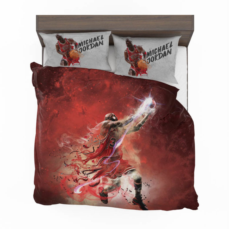 Michael Jordan Nba Basketball Duvet cover and Pillow Case