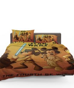 Mickey Mouse Minnie Mouse Disney Star Wars Happy day Bedding Set