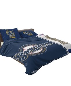 Milwaukee Brewers MLB Baseball National League Bedding Set
