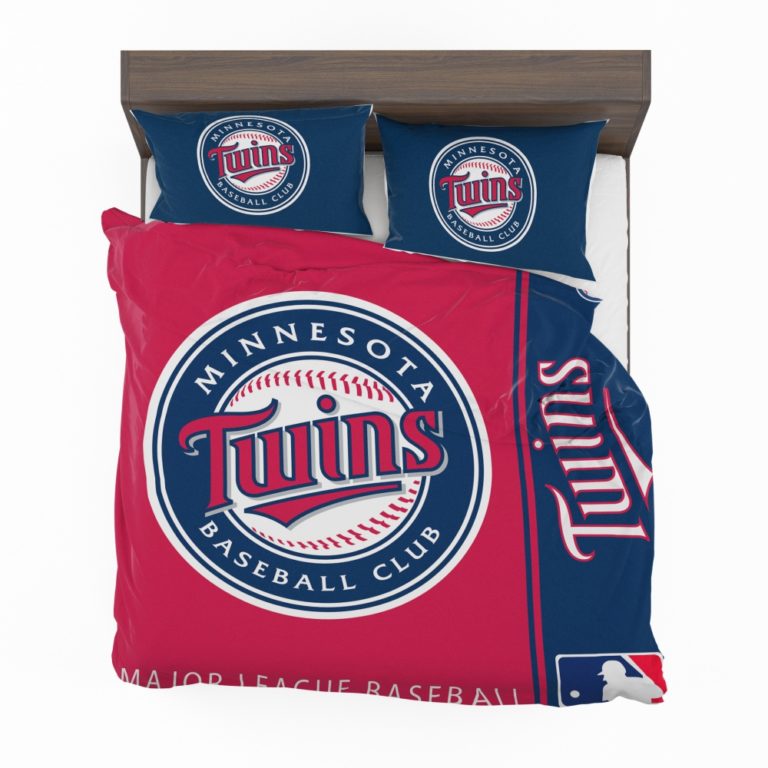 Minnesota Twins MLB Baseball American League Bedding Set