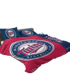 Minnesota Twins MLB Baseball American League Bedding Set Minnesota Twins MLB Baseball American League Bedding Set