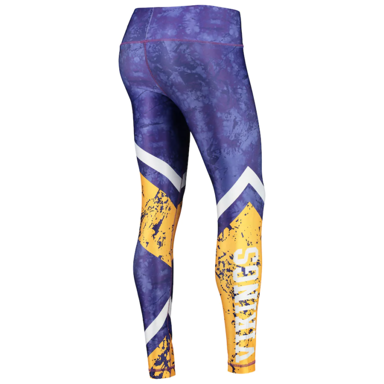 Minnesota Vikings Sublimated High Waisted Leggings