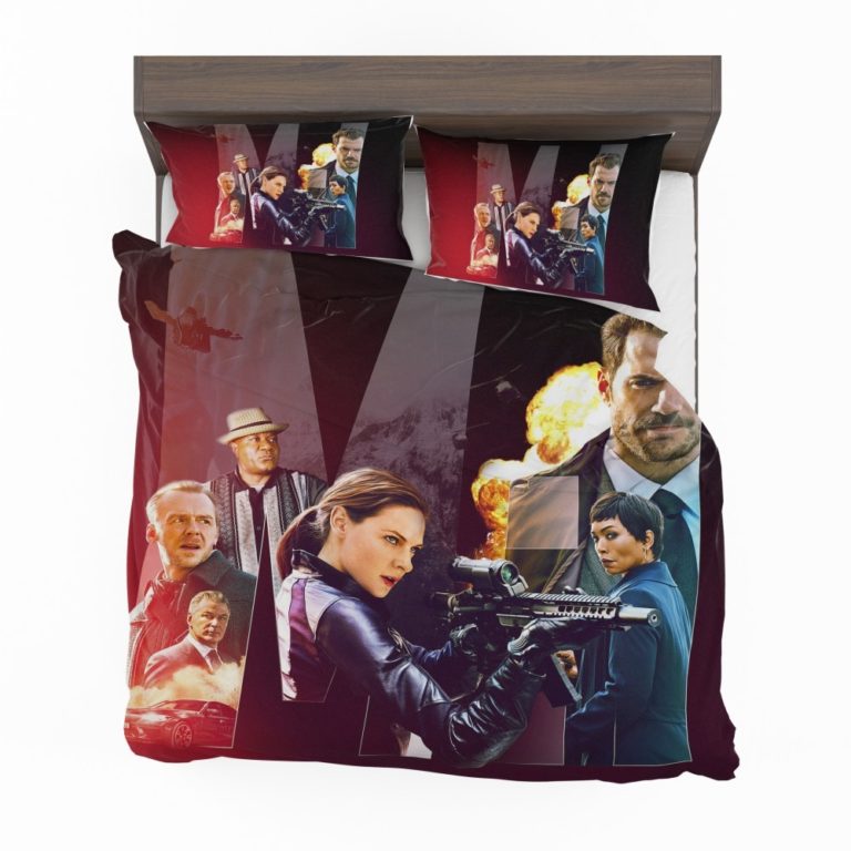 Mission Impossible – Fallout Movie Alan Hunley August Walker Benji Dunn Ethan Hunt Henry Cavill Bedding Set