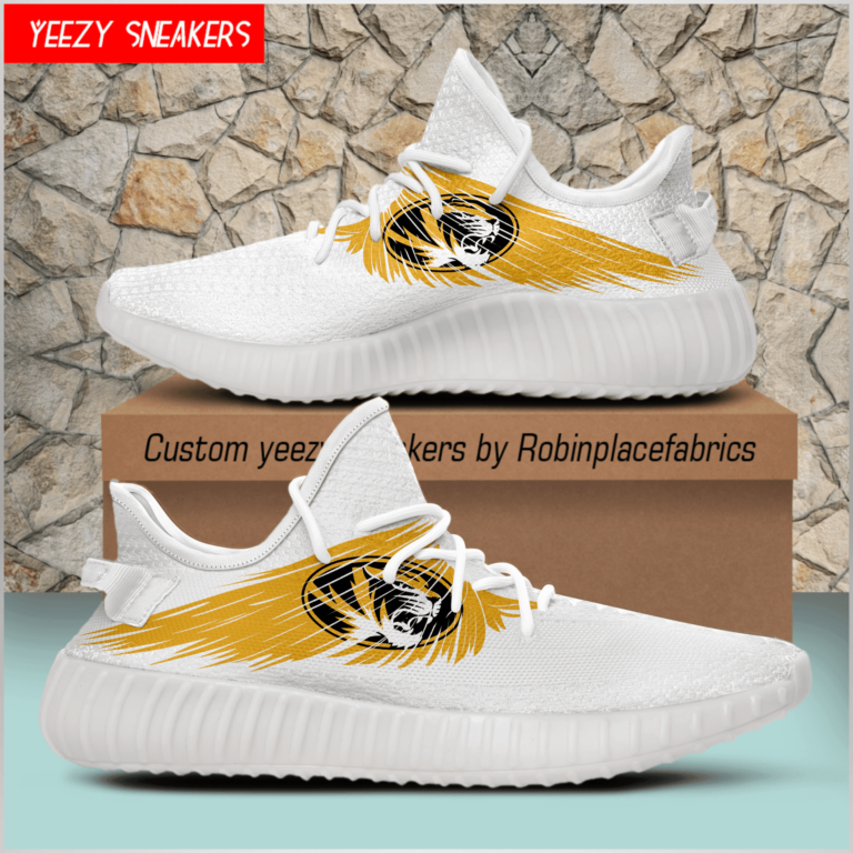 Missouri Tigers Yeezy Boost Sneakers