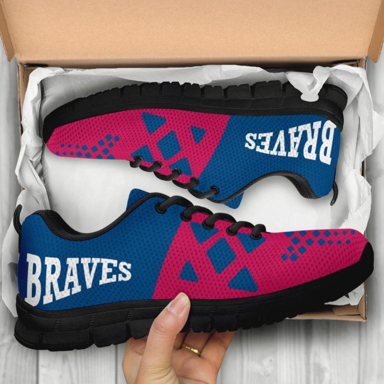 MLB Atlanta Braves Breathable Sport Shoes RBSNK213