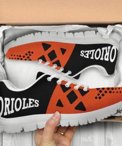 MLB Baltimore Orioles Breathable Running Shoes – Sneakers RBSNK213