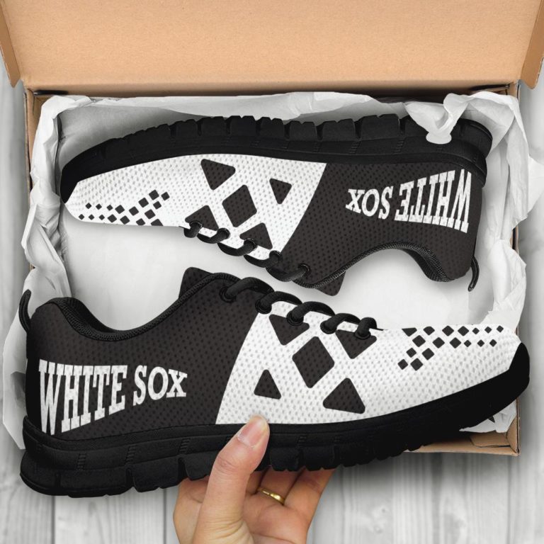 MLB Chicago White Sox Breathable Running Shoes RBSNK213