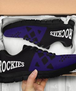 MLB Colorado Rockies Breathable Running Shoes RBSNK213