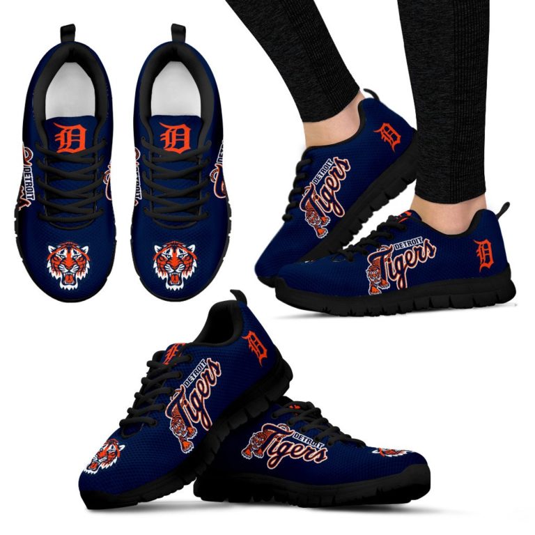 MLB Detroit Tigers Breathable Running Shoes