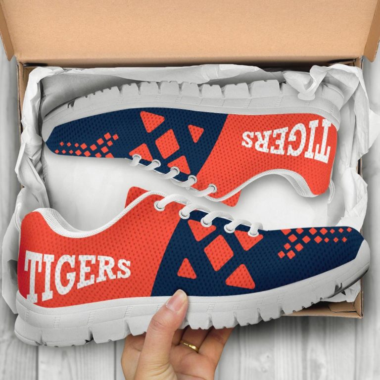 MLB Detroit Tigers Breathable Running Shoes RBSNK213