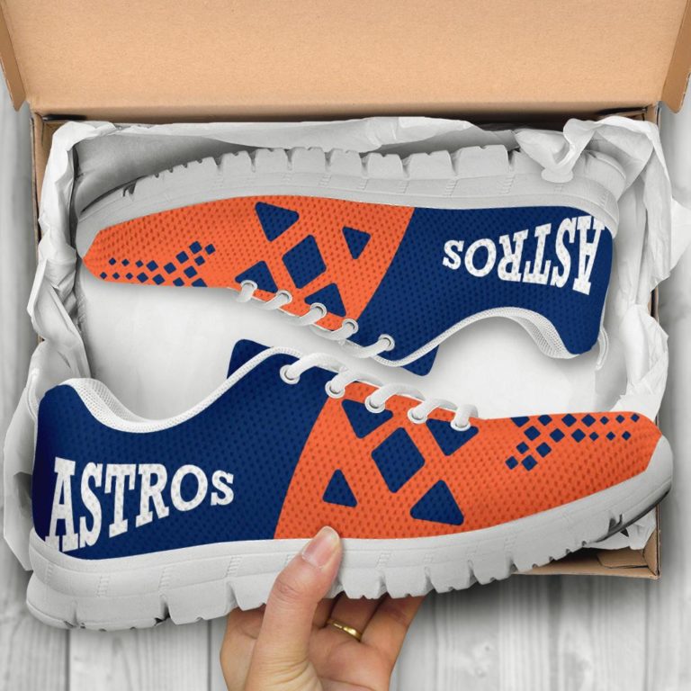 MLB Houston Astros Breathable Running Shoes RBSNK213