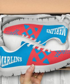 MLB Miami Marlins Breathable Running Shoes – Sneakers RBSNK213