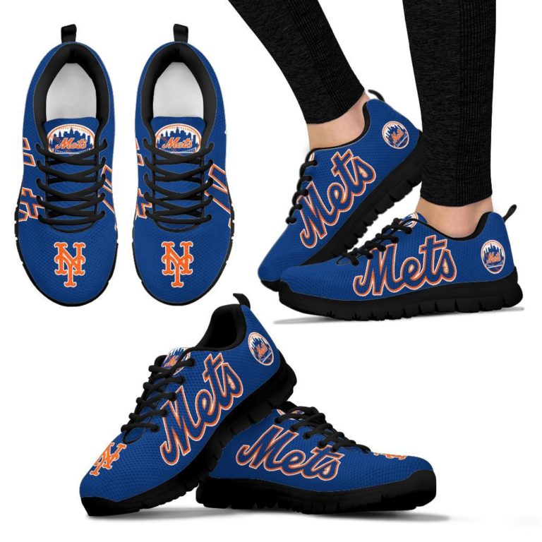 MLB New York Mets Breathable Running Shoes