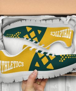 MLB Oakland Athletics Breathable Running Shoes RBSNK213