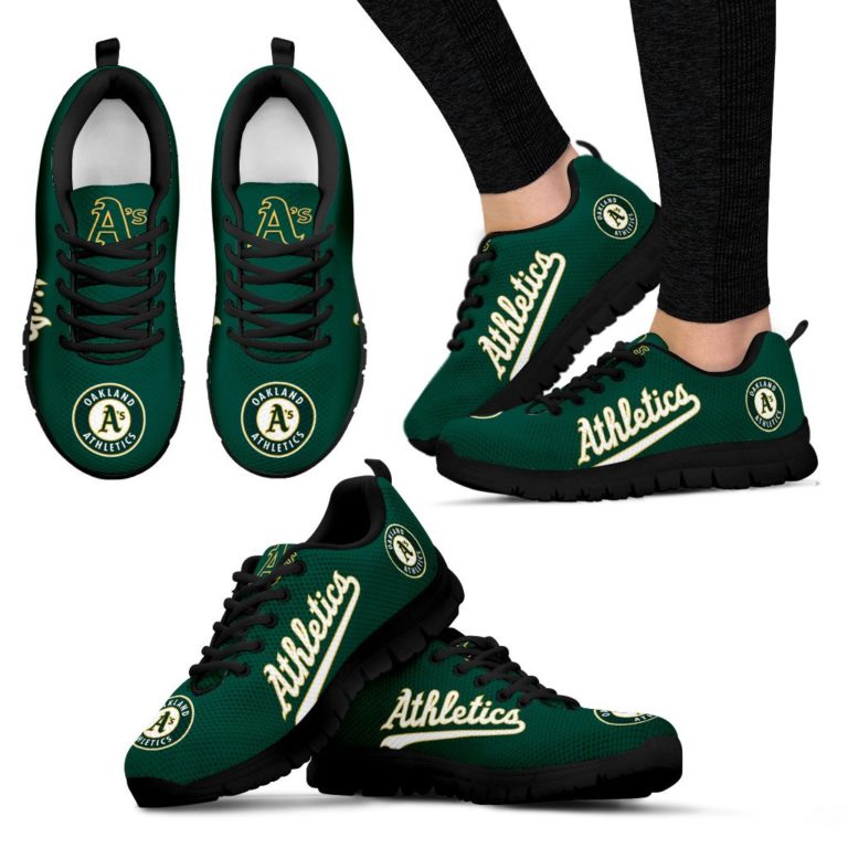MLB Oakland Athletics Breathable Running Shoes – Sneakers