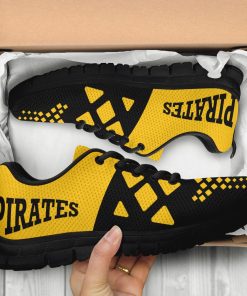 MLB Pittsburgh Pirates Breathable Running Shoes – Sneakers RBSNK213