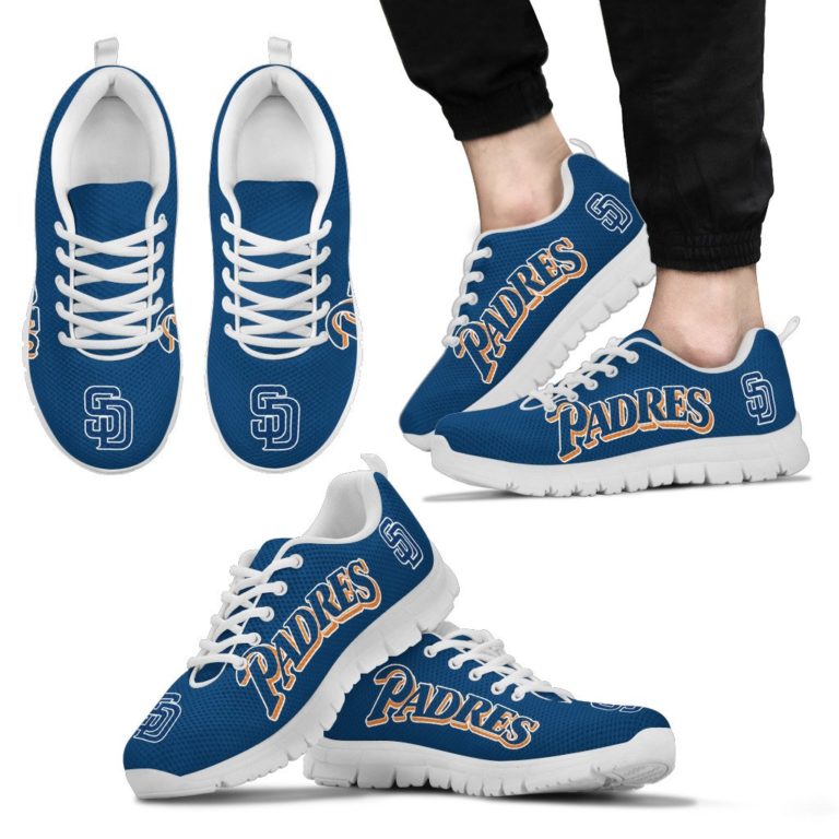 MLB San Diego Padres Breathable Running Shoes