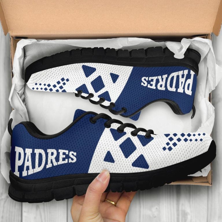 MLB San Diego Padres Breathable Running Shoes RBSNK213